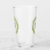 Waterverf Greenery Lijst Monogram ID667 Glas (Links)