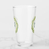 Waterverf Greenery Lijst Monogram ID667 Glas (Rechts)