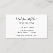 Waterverf Greenery Logo Visitekaartje (Achterkant)