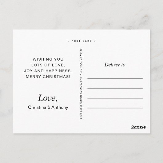 Waterverf Greenery Modern 3 Briefkaart (Achterkant)