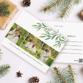 Waterverf Greenery Modern 3 Briefkaart