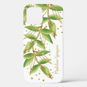 Waterverf Greenery Personalized Case-Mate iPhone Case