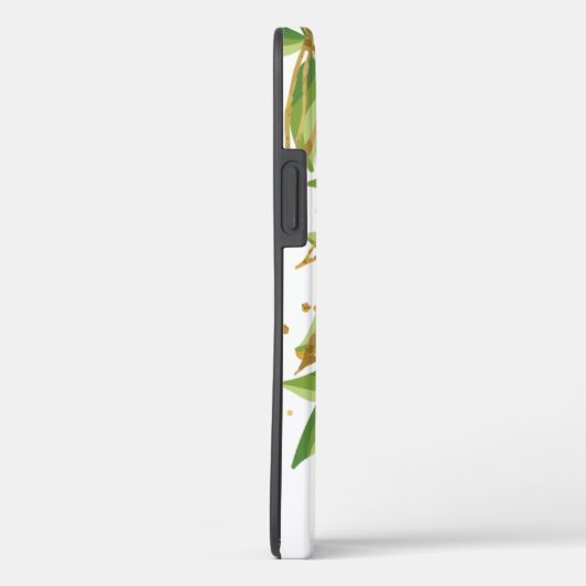 Waterverf Greenery Personalized Case-Mate iPhone Case (Achterkant / Rechts)