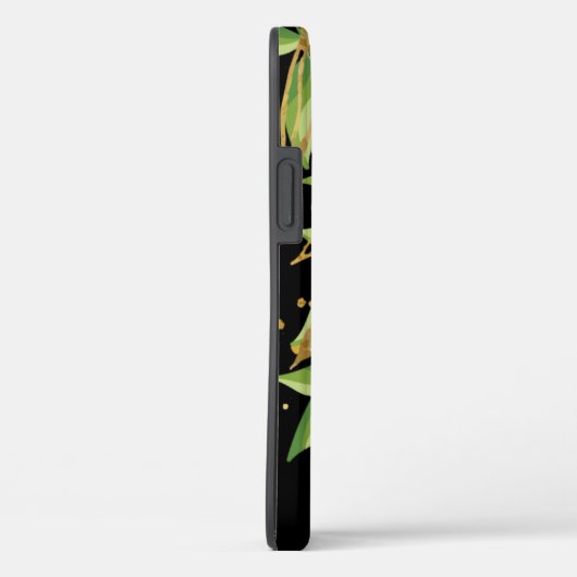 Waterverf Greenery Personalized Case-Mate iPhone Case (Achterkant / Rechts)