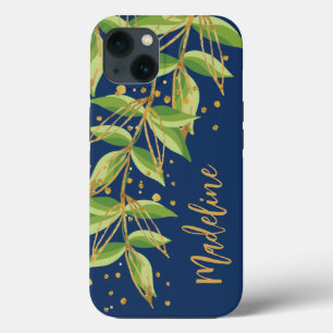 Waterverf Greenery Personalized Case-Mate iPhone Case