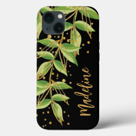 Waterverf Greenery Personalized Hoesje-Mate iPhone Case-Mate iPhone Case