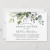 Waterverf Greenery Sage Green Vrijgezellenfeest Kaart (Voorkant)