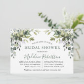 Waterverf Greenery Vrijgezellenfeest Sage Green Kaart (Staand voorkant)