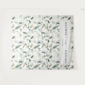 Waterverf Greenery Wedding Foto Prop Backdrop Wandkleed (Voorkant (horizontaal))