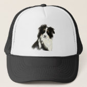 Waterverf grens Collie Dog Pet Animal Art (Voorkant)