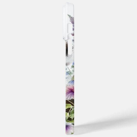 WATERVERF GRENSOVERSCHRIJDENDE KLEINE POPPY DOG Case-Mate iPhone CASE (Achterkant / Links)