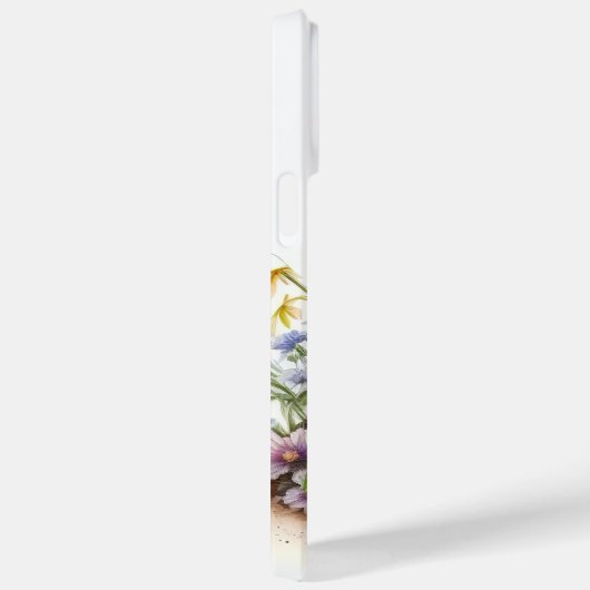 WATERVERF GRENSOVERSCHRIJDENDE KLEINE POPPY DOG Case-Mate iPhone CASE (Achterkant / Rechts)