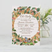 Waterverf Griekenland Genderneutraal Baby shower Kaart (Staand voorkant)