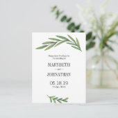 Waterverf Griekenland laat sparen het Briefkaart v (Staand voorkant)