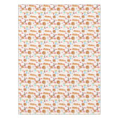 Waterverf Griekse paasvoeding en rode eieren Tafelkleed (Voorkant)