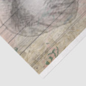 Waterverf grijze olifantenfamilie tissuepapier (Detail)