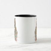 Waterverf Grijze Wolf Natuur in het wild Mok (Midden)