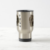 Waterverf Grizzly Beer Wildlife Natuur Art Reisbeker (Center)