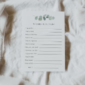 Waterverf Groen Baby shower Wensen voor Baby Kaart