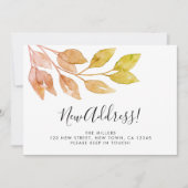 Waterverf Groen Bewegende aankondiging (Voorkant)