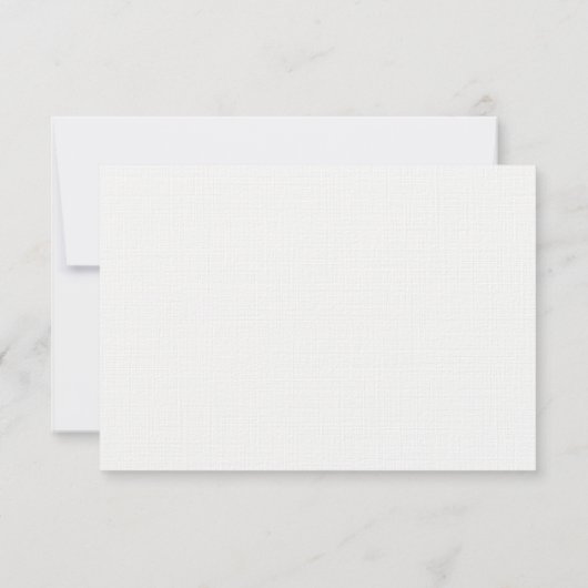 Waterverf Groen Blad Bruiloft RSVP (Achterkant)