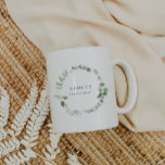 Waterverf groen bruidsmeisje voorstel Mok<br><div class="desc">Dit is een eenvoudige, elegante eucalyptus bruidsmeisje mok met waterverf groene elementen en een modern lettertype. Bewerk alle bewoordingen en alle kleuren* op deze bruiloft programma sjabloon. * de kleur van de waterverf groen zijn niet bewerkbaar // Voor overeenkomende items, bezoek dan het "ASHTON" collectie in de Sincerely By Nicole...</div>