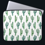 Waterverf groen cactus patroon. Greenery cacti Laptop Sleeve<br><div class="desc">Waterverf groene cactus patroonlaptophoes. Neem contact met me op als je extra objecten nodig hebt.</div>