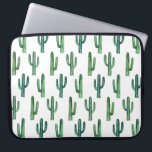 Waterverf groen cactus patroon. Greenery cacti Laptop Sleeve<br><div class="desc">Waterverf groene cactus patroonlaptophoes. Neem contact met me op als je extra objecten nodig hebt.</div>