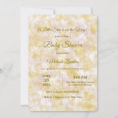 Waterverf groen en Paarse Baby shower Kaart (Voorkant)