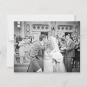 Waterverf groen en wit Hydrangea Crest Foto Bedankkaart (Achterkant)