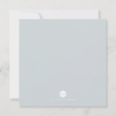 Waterverf groen en wit kaart (Achterkant)