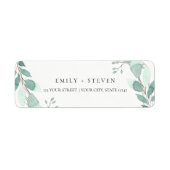 waterverf groen etiket (Voorkant)