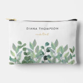 Waterverf groen Eucalyptus takken Etui (Voorkant)