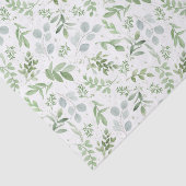  Waterverf groen eucalyptuspatroon Tissuepapier (Detail)