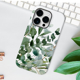 Waterverf Groen gebladerte groen blad Case-Mate iPhone 14 Pro Hoesje