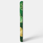 WATERVERF GROEN & GOUD IERS SHAMROCKS SAMSUNG GALAXY HOESJE (Achterkant horizontaal)