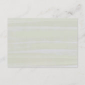 Waterverf groen, goudflorale plaatje informatiekaartje (Achterkant)