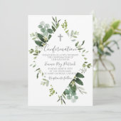 Waterverf groen Lijst bevestiging Kaart (Staand voorkant)