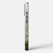 Waterverf Groen Modern Kerstpatroon Case-Mate iPhone Case (Achterkant / Links)