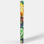 Waterverf groen vetplanten collage Case-Mate iPhone case (Achterkant / Rechts)