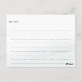 Waterverf Groen Vrijgezellenfeest Ontvang Kaart (Achterkant)