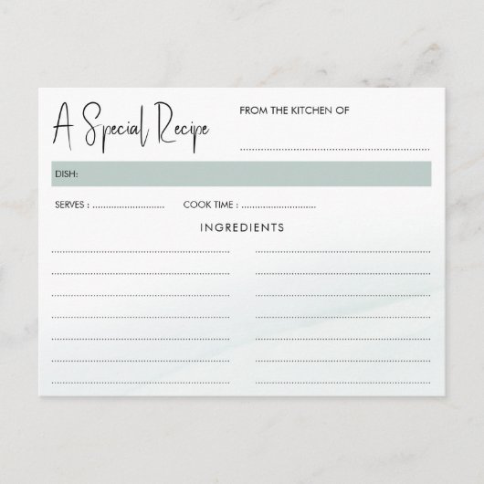 Waterverf  Groen Vrijgezellenfeest Ontvang Kaart (Voorkant)