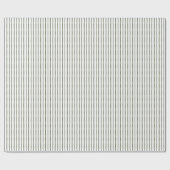 Waterverf Groen & Witte Strepen Cadeaupapier (Vlak)