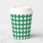 Waterverf Groenboek en whitepaper met deksel Papieren Bekers (Links)