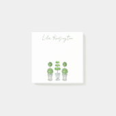 Waterverf groene agenda post-it® notes (Voorkant)