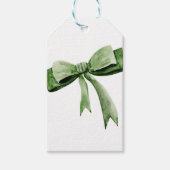 Waterverf Groene Boog Cadeaulabel (Voorkant)