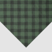 Waterverf groene en zwarte buffelplaat | tissuepapier (Detail)