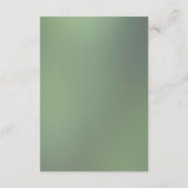 Waterverf Groene Eucalyptus Details Informatiekaartje (Achterkant)