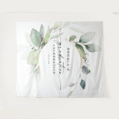 Waterverf groene gradatie foto achtergrond voor af wandkleed (Voorkant (horizontaal))