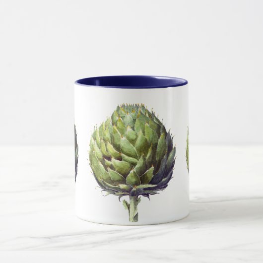 Waterverf groene kunst mok (Midden)